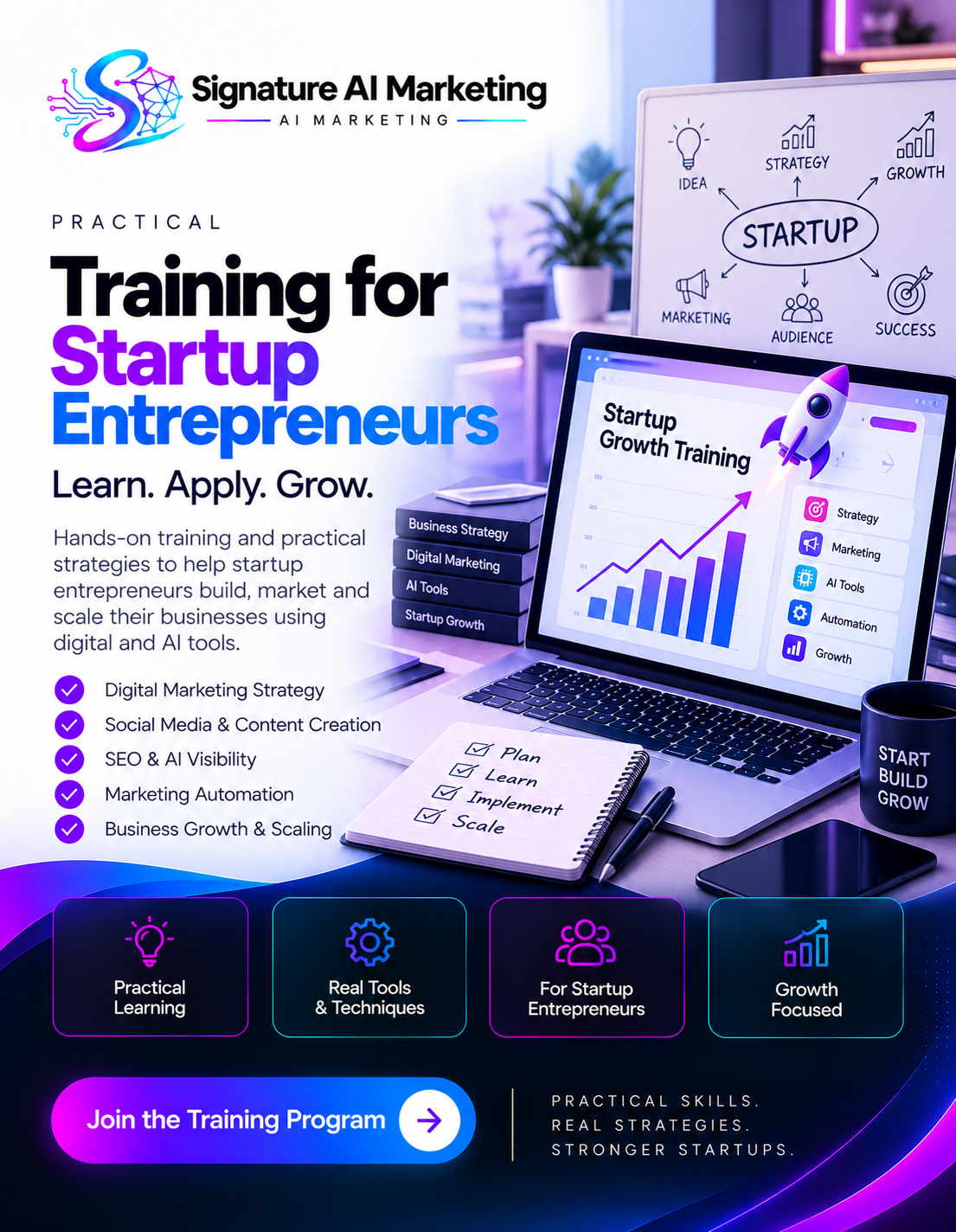 Signature AI Marketing social post 8