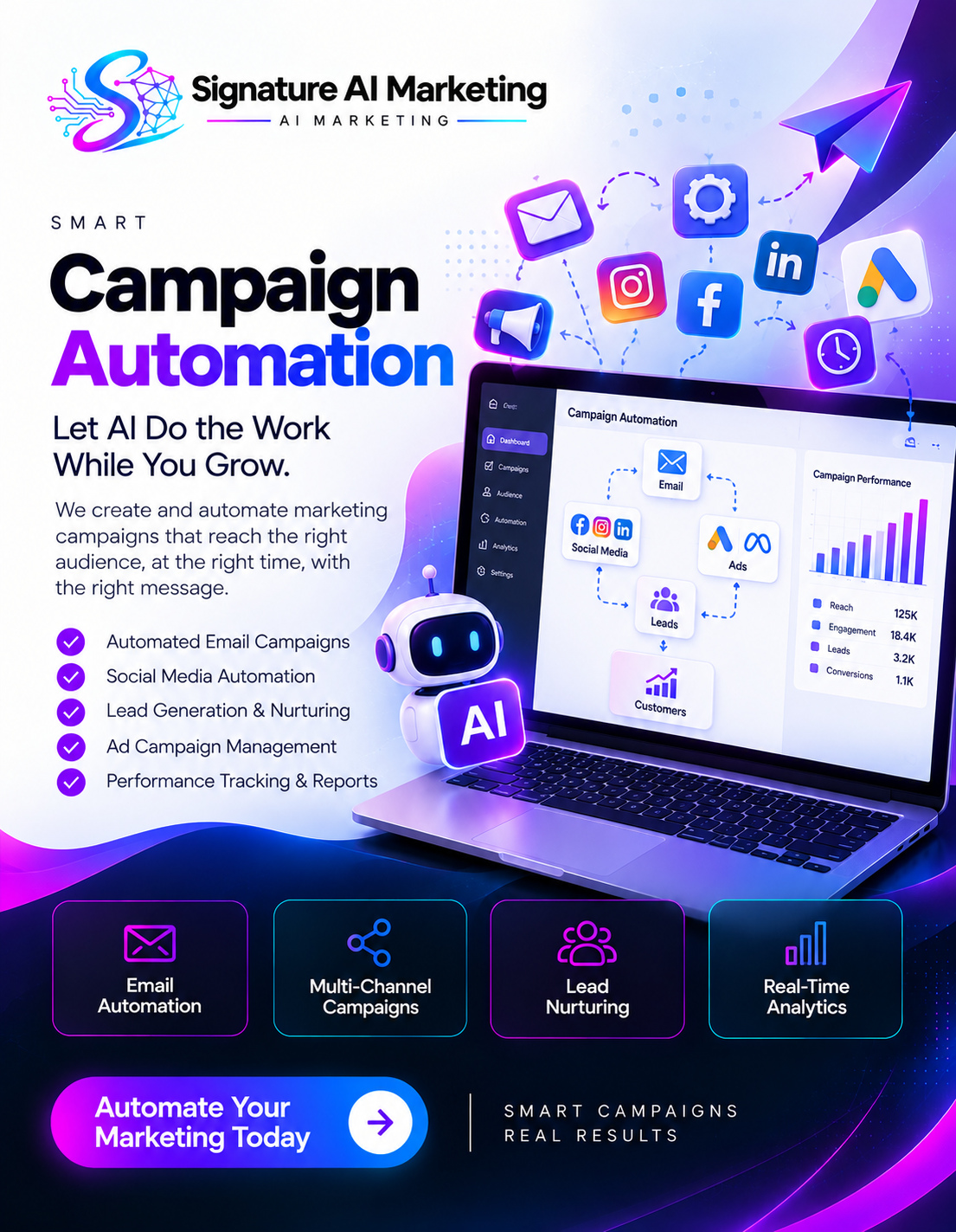 Signature AI Marketing social post 3
